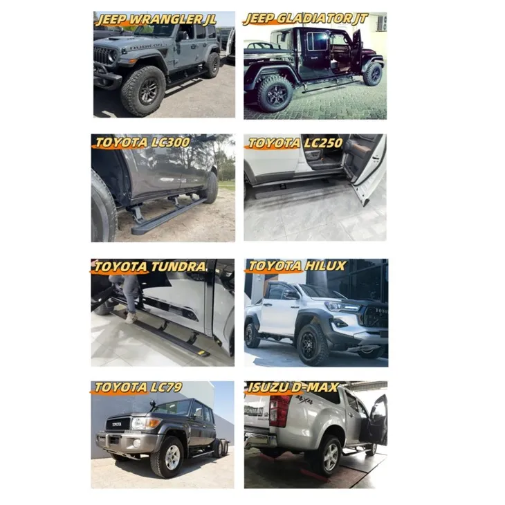 Power Running Boards Jeep Wrangler high quality